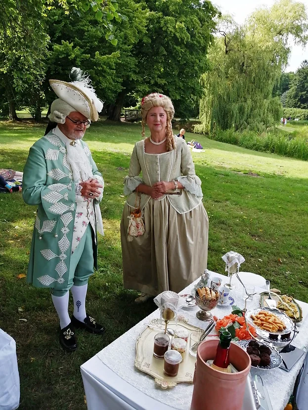 Regina beim Picknick