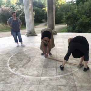 Sommer 2020 – Open-Air-Training im Freundschaftstempel in Sanssouci